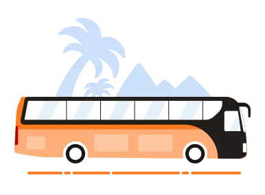 Bus rental for travels and parties